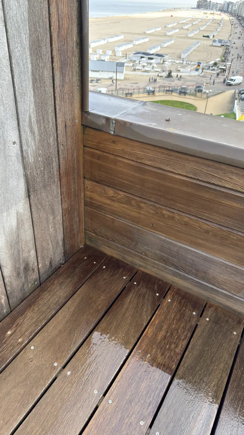 Reiniging van een dakterras, foto 10