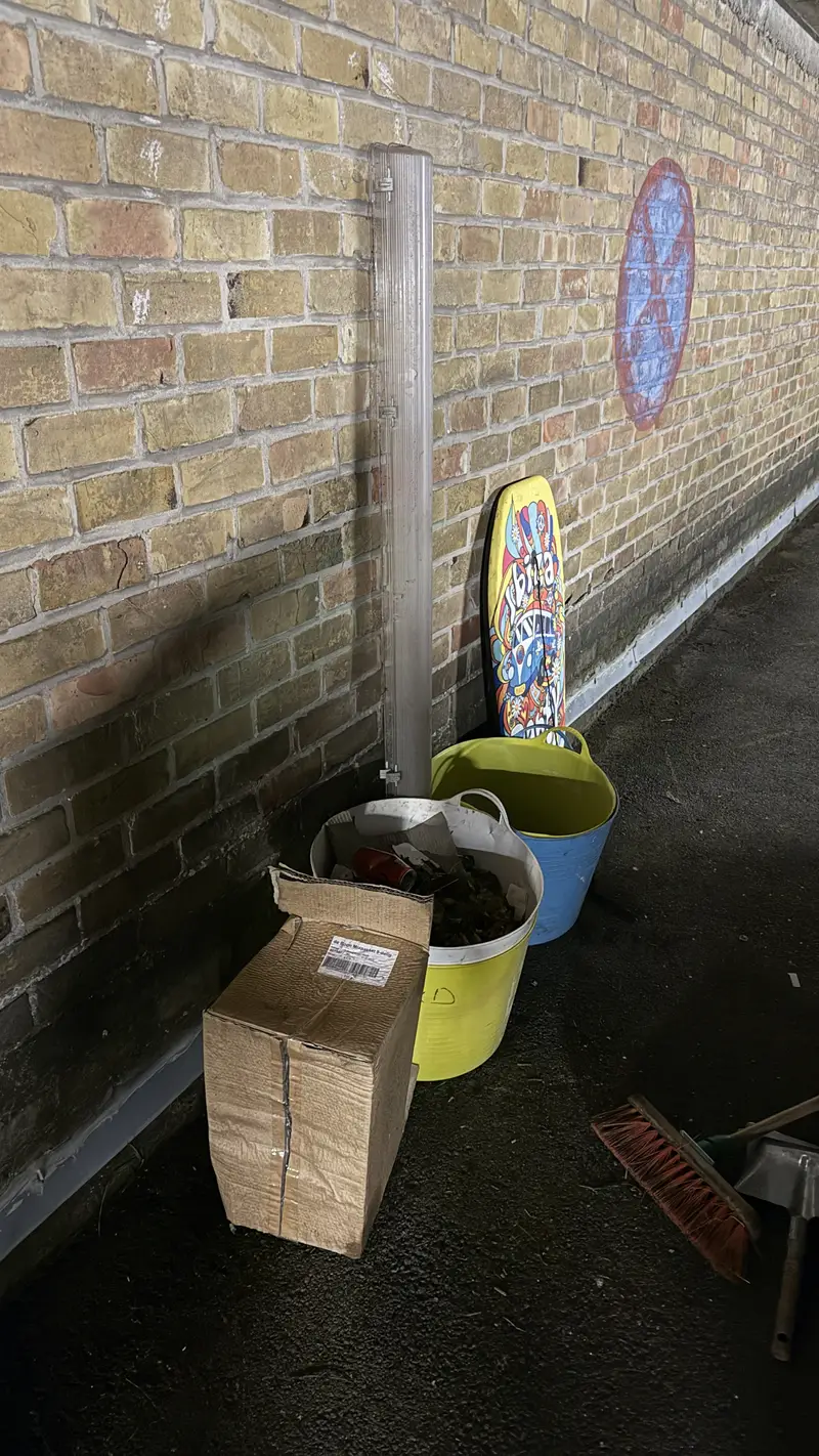 Reiniging van een gemeenschappelijke garage, foto 6