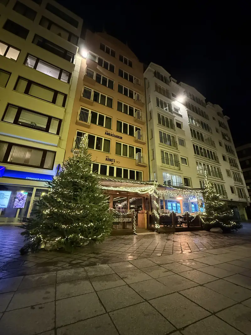 Kerstverlichting in Oostende, foto 3
