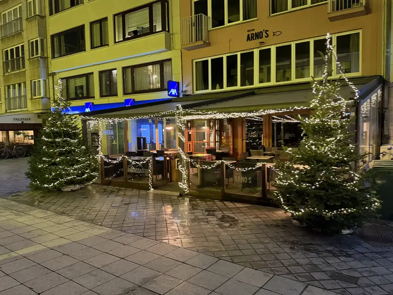 Kerstverlichting in Oostende, foto 4
