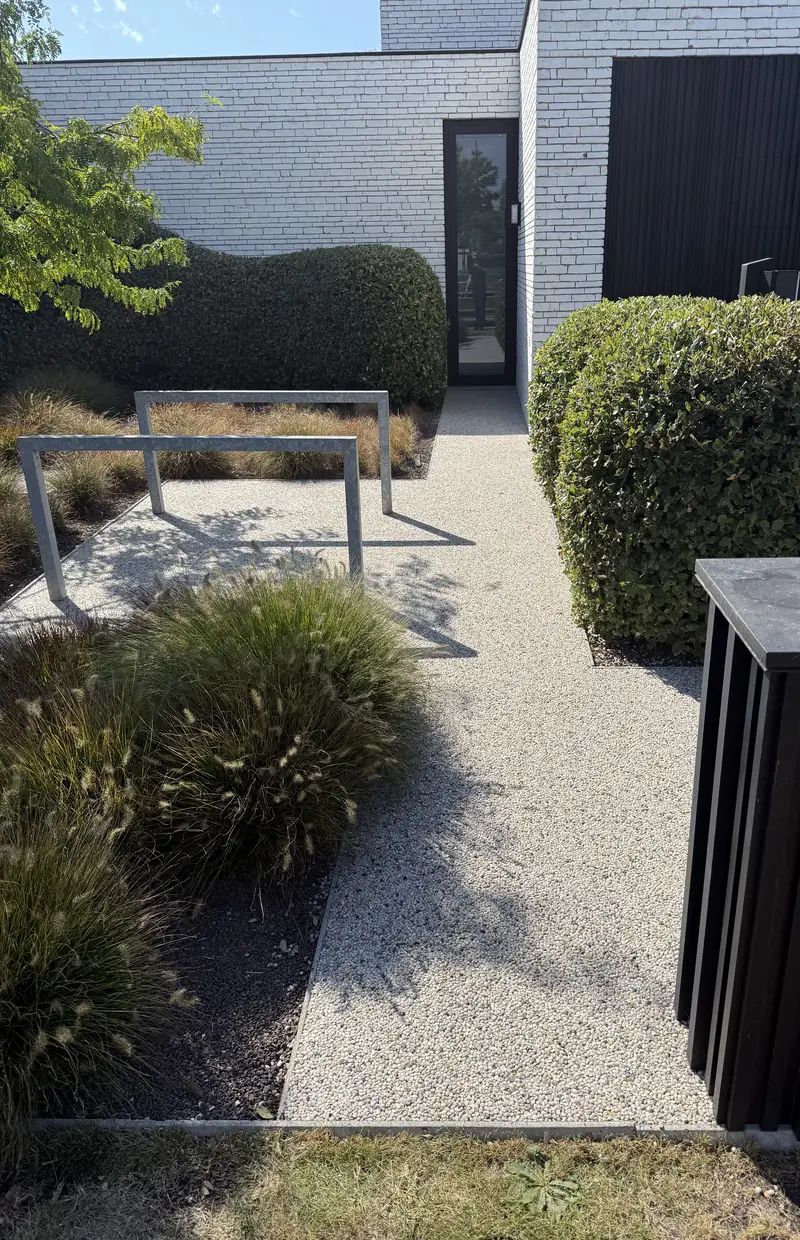 Heraanleg van oprit en terras in Blankenberge, foto 3