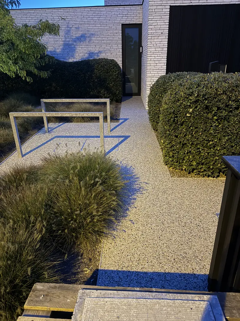 Heraanleg van oprit en terras in Blankenberge, foto 6