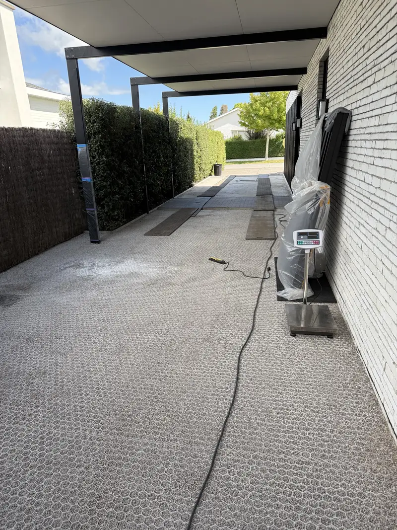 Heraanleg van oprit en terras in Blankenberge, foto 11