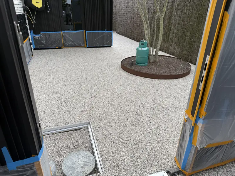 Heraanleg van oprit en terras in Blankenberge, foto 12