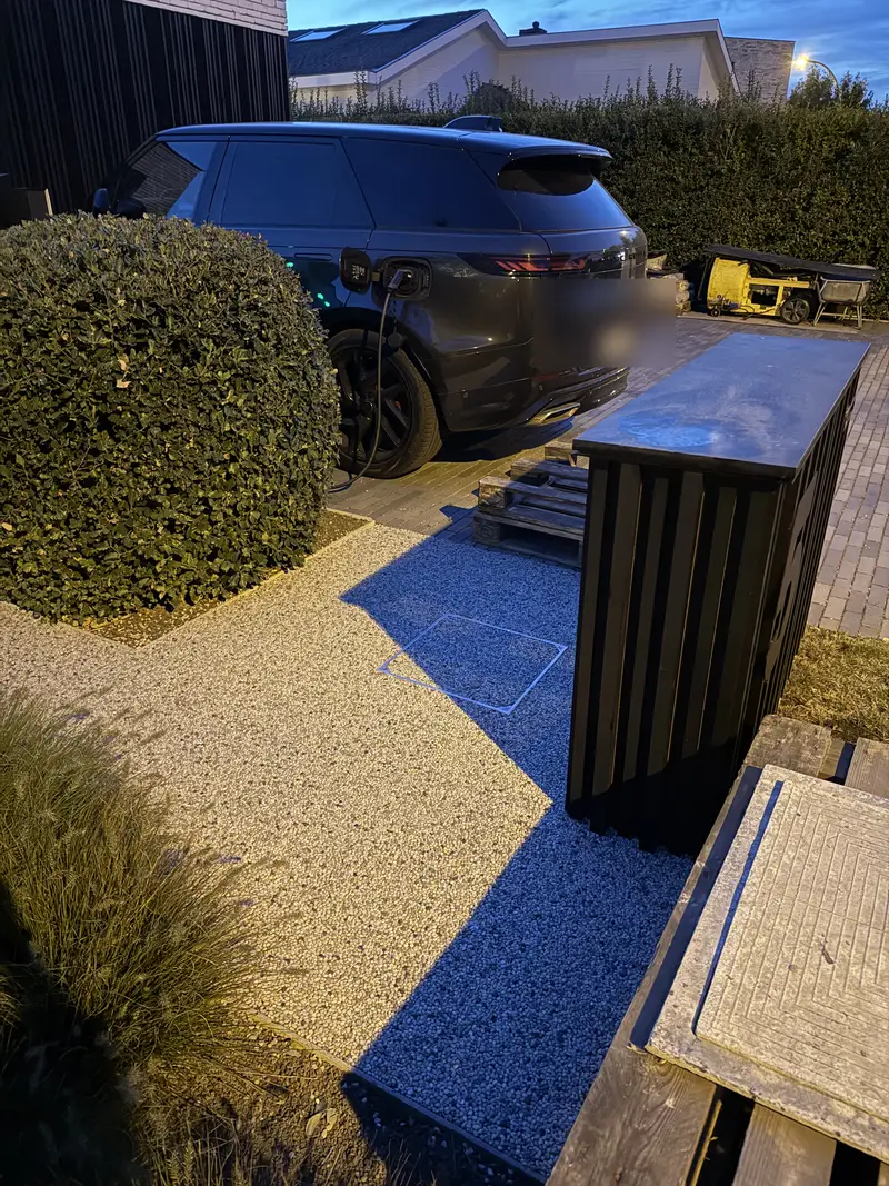 Heraanleg van oprit en terras in Blankenberge, foto 15