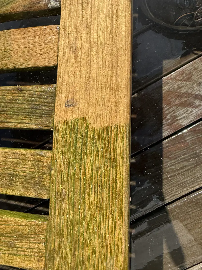 Terrasreiniging bij een zwembad, foto 5