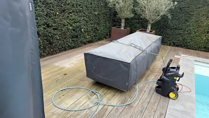 Terrasreiniging in Knokke, foto 2