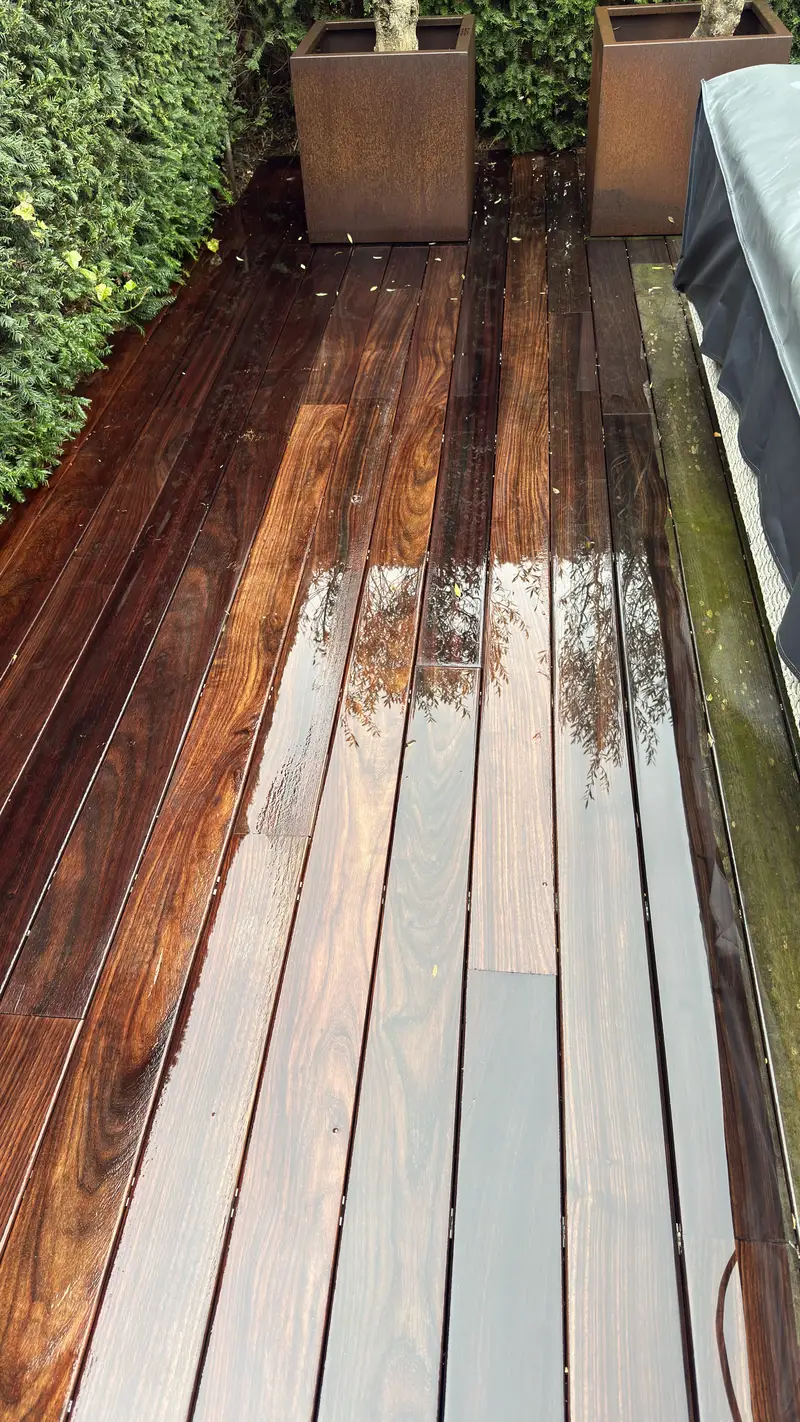 Terrasreiniging in Knokke, foto 3
