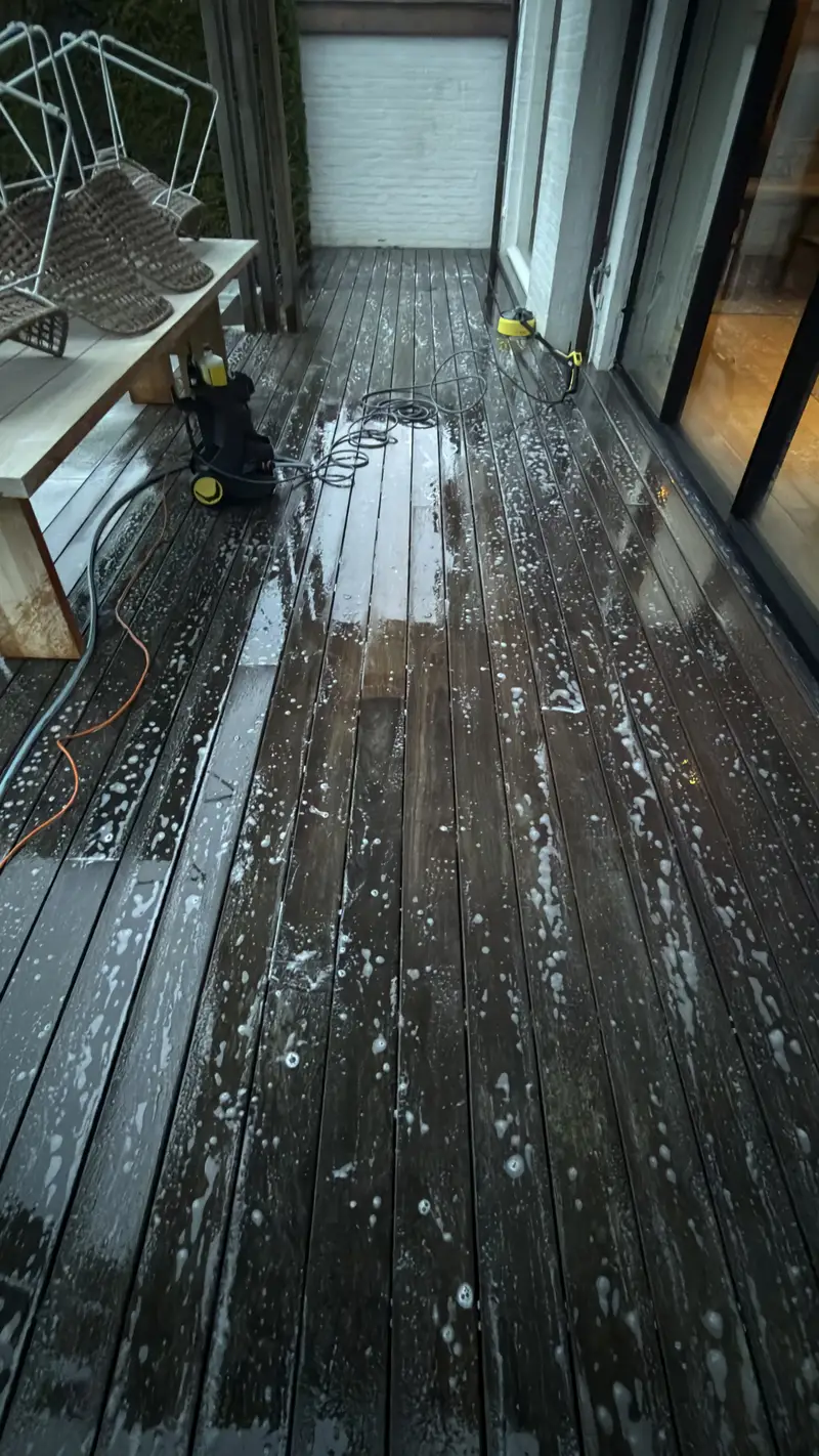 Terrasreiniging in Knokke, foto 14