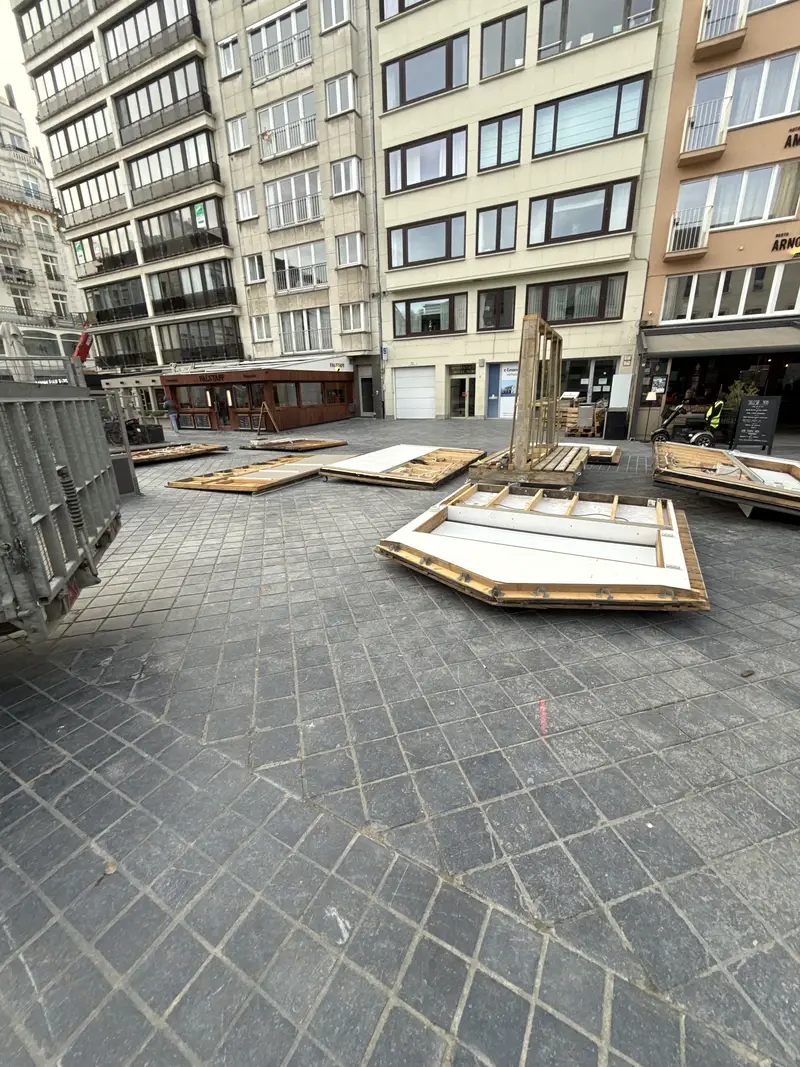 Zomerterras op het Wapenplein in Oostende, foto 4